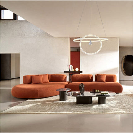 Lampadario led moderno 2 anelli 70 watt lampada con cristallo a luce fredda 6500k calda 3000k naturale 4000k - enzoled