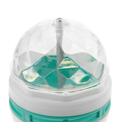 Lampadina led rotante rgb lampada multicolor con attacco E27 illuminazione stroboscopica per feste discoteca - enzoled