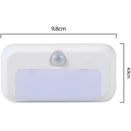 Mini plafoniera a led con sensore crepuscolare di movimento luce notturna ricaricabile usb - enzoled