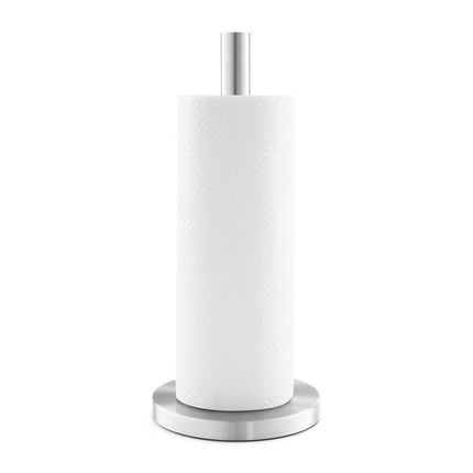 Porta rotolo verticale da cucina in acciaio inox supporto da tavolo per rotolo carta assorbente porta tovaglioli - enzoled