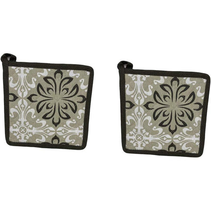 Set 2 presine da cucina in cotone con imbottitura guanto cucina isolante presina da forno - enzoled