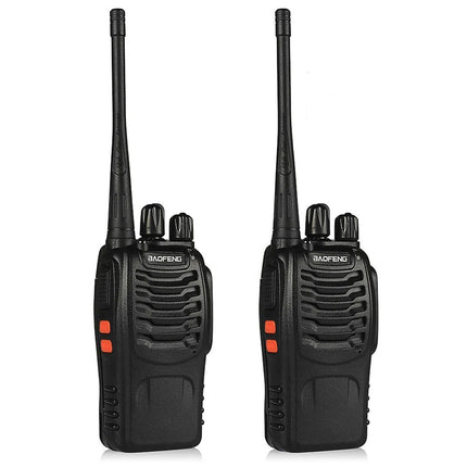 Ricetrasmittente portatile 16 canali 5w trasmittente radio uhf ricetrasmettitore distanza 3Km con base di ricarica e cuffia - enzoled