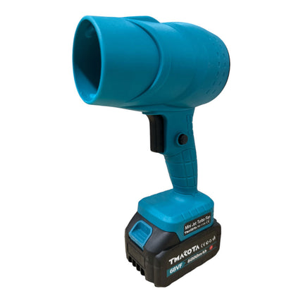 Soffiatore per foglie da giardino con doppia batteria 48v e 68v 1050 watt ventola turbo con ricaricabile - enzoled