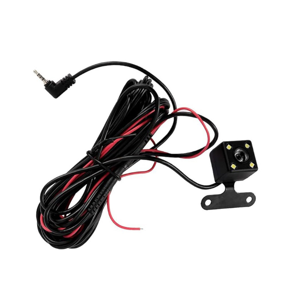 Specchietto retrovisore touch per auto monitor dvr 4,3 pollici con dash cam telecamera per retromarcia full hd 1080p - enzoled
