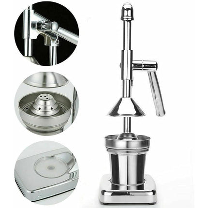 Spremi agrumi in alluminio con pressa a leva manuale arancia limoni spremiagrumi retrò aranciata limonata per succhi di frutta - enzoled