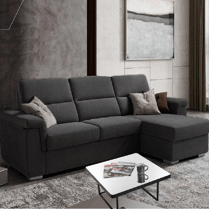 Tavolino rettangolare a specchio piedi in metallo tavolo da soggiorno moderno - enzoled