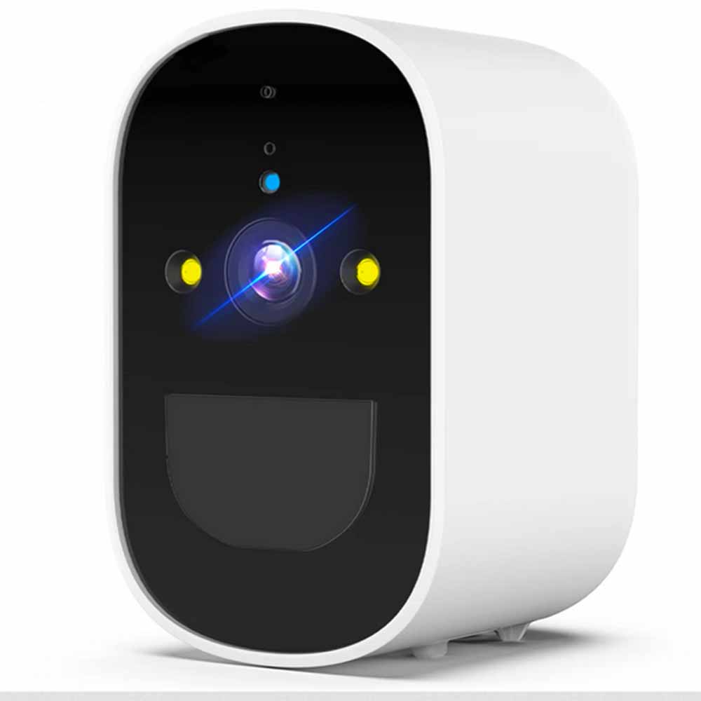 Telecamera ricaricabile wi-fi infrarossi con visone notturna videocamera a batteria IP66 - enzoled