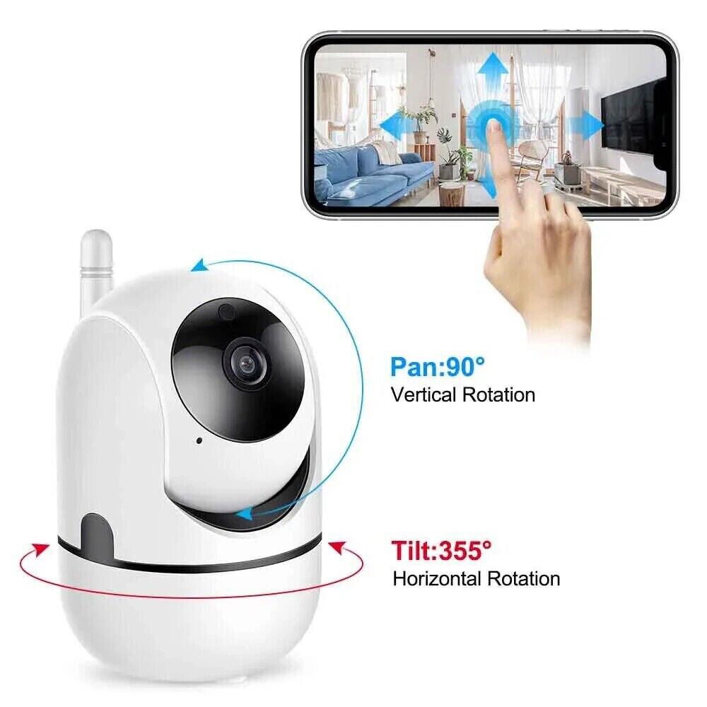 Telecamera Ip wireless motorizzata motion detection connessione WiFi e registrazione su micro sd indoor - enzoled