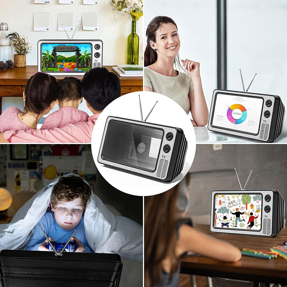 Visore amplificatore schermo x cellullari smartphone tv retrò 12” lente d’ingrandimento - enzoled