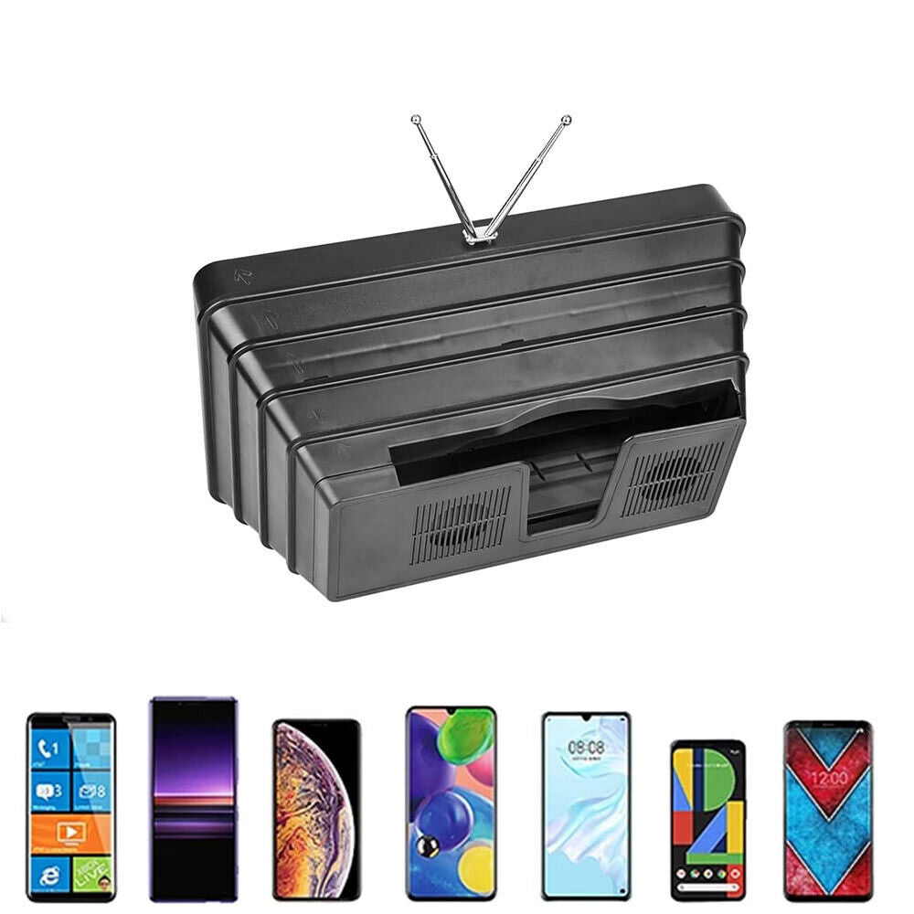 Visore amplificatore schermo x cellullari smartphone tv retrò 12” lente d’ingrandimento - enzoled