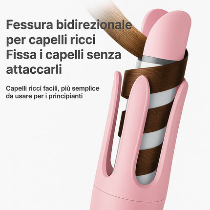 Piastra rotante360° arricciacapelli max 220° ferro per capelli onde enzoled