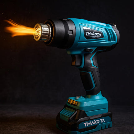 Pistola termica aria calda doppia batteria 48V con display