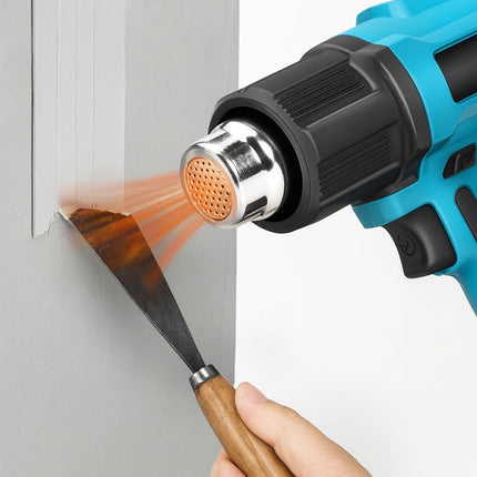 Pistola termica aria calda doppia batteria 48V con display