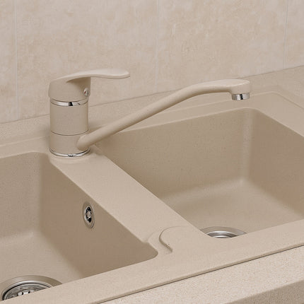 Rubinetto per lavello da cucina orientabile 360° fragranite