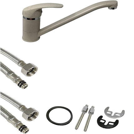 Rubinetto per lavello da cucina orientabile 360° fragranite