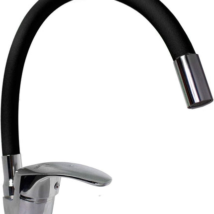 Rubinetto da lavello canna alta flessibile in silicone orientabile enzoled