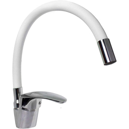 Rubinetto da lavello canna alta flessibile in silicone orientabile enzoled