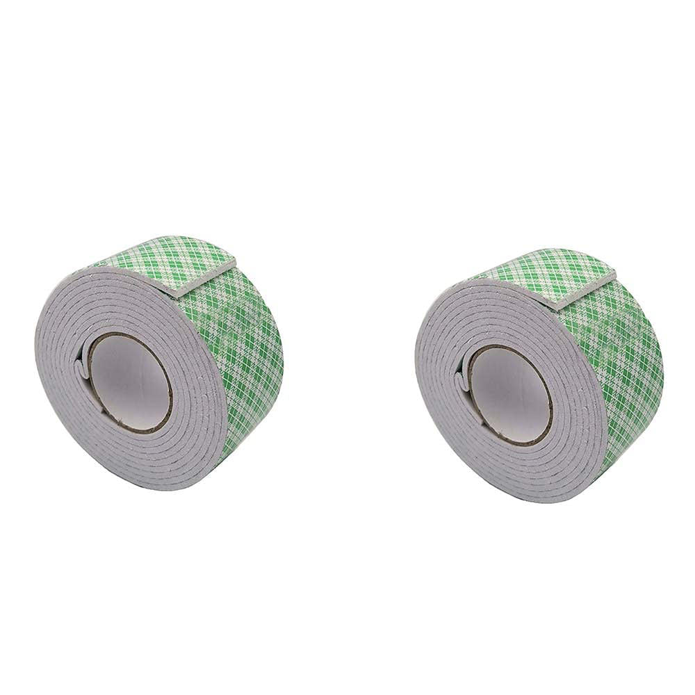 Nastro biadesivo 2 pezzi doppio lato adesivo ultra resistente 2 metri spessore 3,6 cm - enzoled