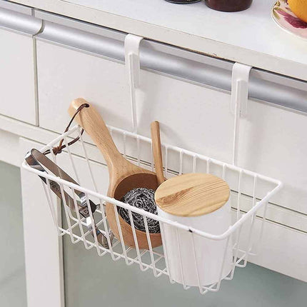 Cestino Porta Oggetti con da Appendere a Ante o cassetti Organizer Cucina Bagno - enzoled