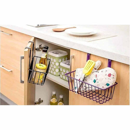 Cestino Porta Oggetti con da Appendere a Ante o cassetti Organizer Cucina Bagno - enzoled