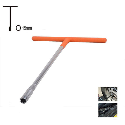 Chiave poligonale di tipo T chiavi esagonale bussola 9 11 12 14 15 16 17 18 mm in cromo vanadio - enzoled