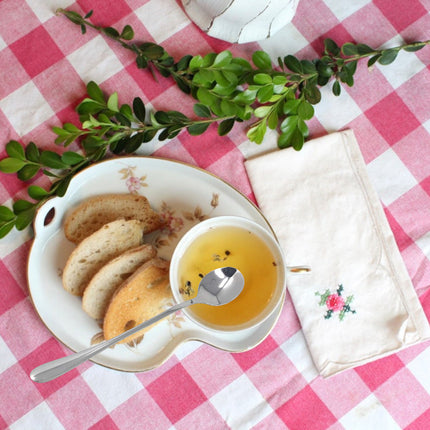 Set 6 cucchiaini manico lungo da cocktail in acciaio posate da dolce cucchiaio da dessert gelato - enzoled