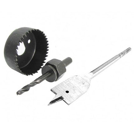 Fresa a tazza 55 mm con punta piatta 22 mm per trapano frese per fori su legno e plastica - enzoled