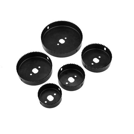 Set frese a tazza per forare legno plastica metallo varie misure con accessori e valigetta - enzoled