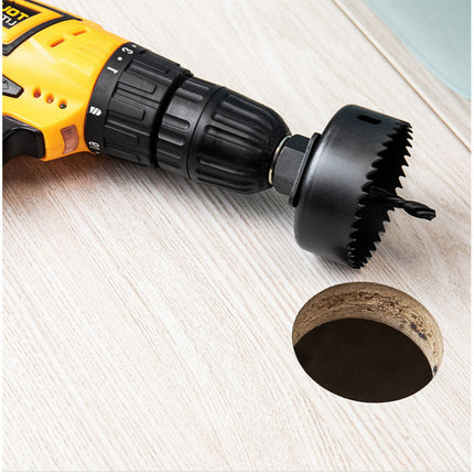 Set frese a tazza per forare legno plastica metallo varie misure con accessori e valigetta - enzoled