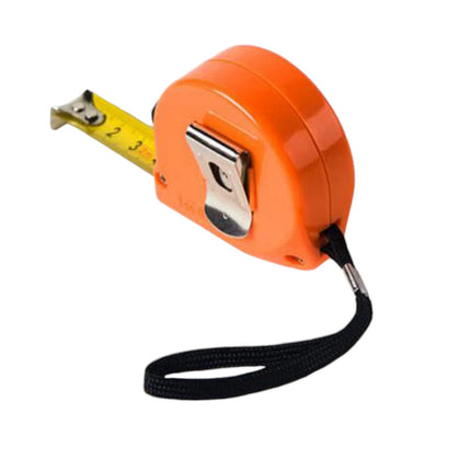Metro flessibile a nastro 5 metri con blocco automatico flessometro retraibile con laccetto e gancio - enzoled
