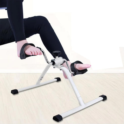 Pedaliera Mini Cyclette per Allenamento Riabilitazione Esercizio di Gambe e Braccia Ginnastica passiva Bike - enzoled
