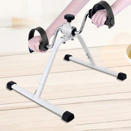 Pedaliera Mini Cyclette per Allenamento Riabilitazione Esercizio di Gambe e Braccia Ginnastica passiva Bike - enzoled