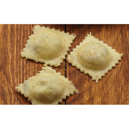 Stampo per ravioli in alluminio con manico in legno stampino taglia pasta formine gnocchi biscotti 7x7 cm e 3,5x3,5 cm - enzoled