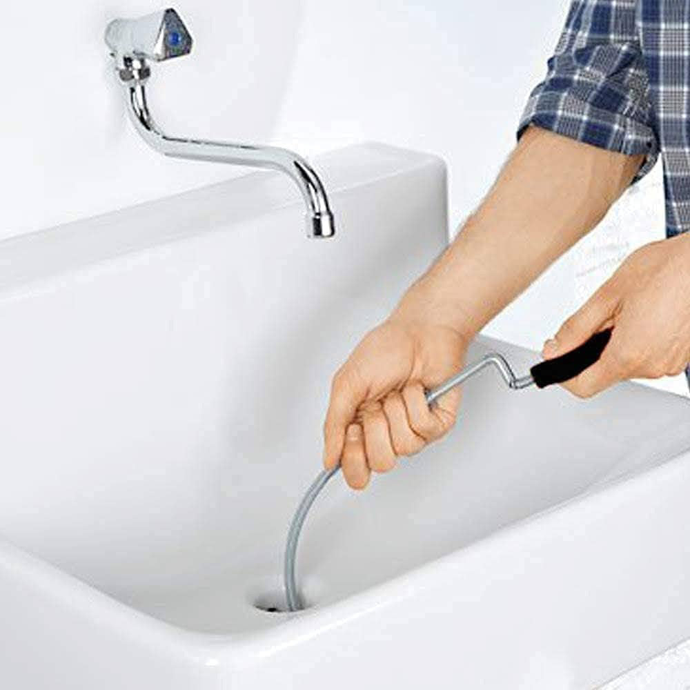 Sturalavandino flessibile a molla sonda manuale stura tubi spirale per scarichi di doccia lavabo 3 mt - enzoled