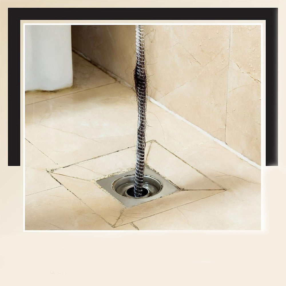 Sturalavandino flessibile a molla sonda manuale stura tubi spirale per scarichi di doccia lavabo 3 mt - enzoled