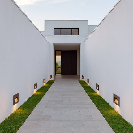 Faretto incasso per cassetta 503 segnapasso 3W CCT con switch IP65