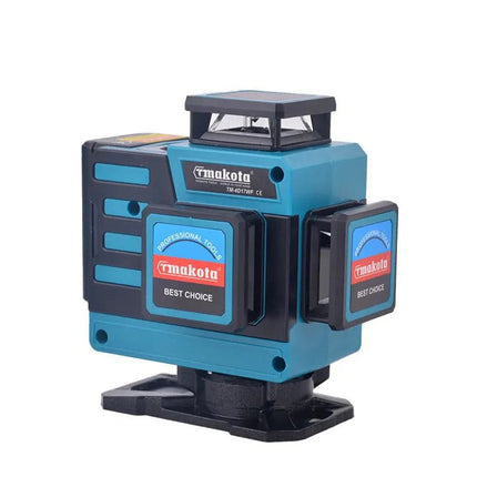 Livella laser autolivellante 16 linee luce verde doppia batteria rotante 360° verticale e orizzontale strumento di misurazione con telecomando accessori - enzoled