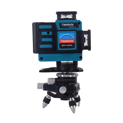 Livella laser autolivellante 16 linee luce verde doppia batteria rotante 360° verticale e orizzontale strumento di misurazione con telecomando accessori - enzoled