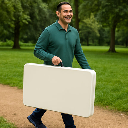 Tavolo da esterno richiudibile con manico per pic nic campeggio casa enzoled