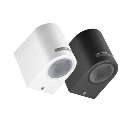 Applique da esterno per parete facciate giardino lampada da muro illuminazione per balcone ingresso attacco GU10 IP54 - enzoled