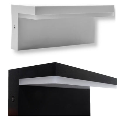Applique a led 10 watt lampada da parete per balconi giardino IP54 CCT switch - enzoled