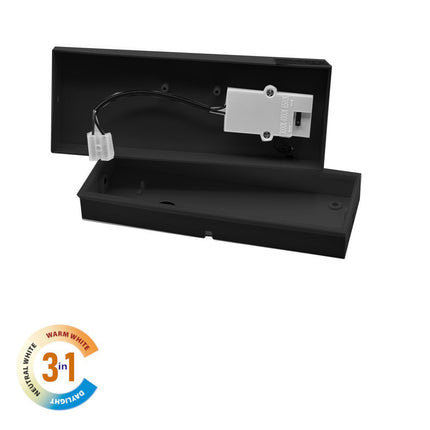 Applique a led 10 watt lampada da parete per balconi giardino IP54 CCT switch - enzoled
