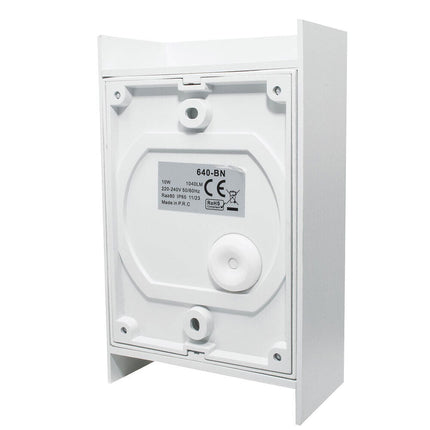 Applique a parete 10 watt da esterno doppio fascio di luce regolabile con effetti lampada da muro IP65 per facciate - enzoled