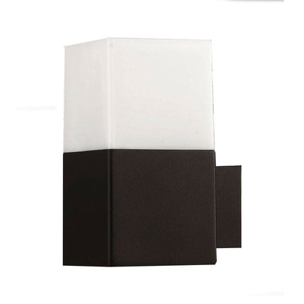 Applique a muro per esterno lampada da parete in alluminio attacco E27 per facciata terrazzo balcone IP44 - enzoled