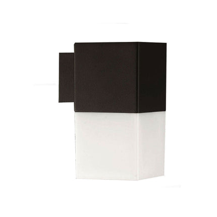 Applique a muro per esterno lampada da parete in alluminio attacco E27 per facciata terrazzo balcone IP44 - enzoled