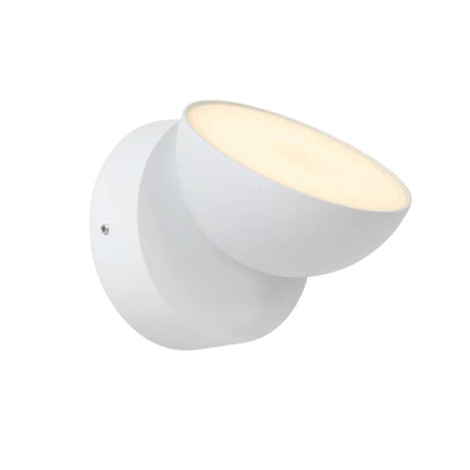 Applique a led da esterno 12 watt con teconologia cct 3 tonalità di luce lampada da parete bianco o grigio - enzoled