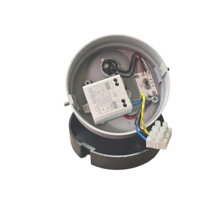 Applique a led da esterno 12 watt con teconologia cct 3 tonalità di luce lampada da parete bianco o grigio - enzoled