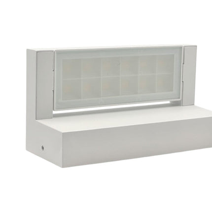 Applique da parete per esterno 21 watt tecnologia cct 3 tonalità di luce lampada da muro inclinabile a led IP65 - enzoled