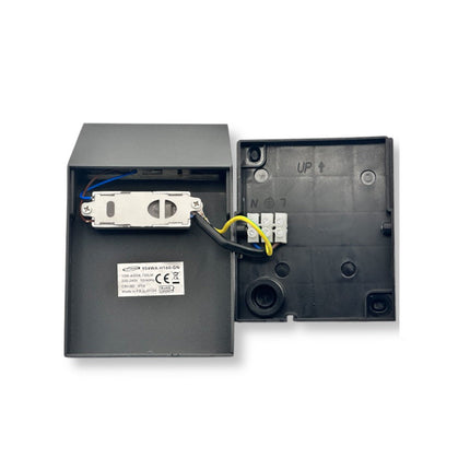 Lampione da giardino o applique da parete a led ultra moderno 10 watt IP54 luce naturale 4000k - enzoled