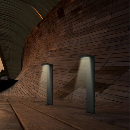 Lampione da giardino o applique da parete a led ultra moderno 10 watt IP54 luce naturale 4000k - enzoled